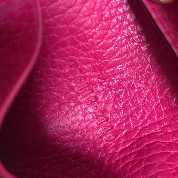 Authentic Gucci hot pink fuscia key and card holder - Picture 14 of 17